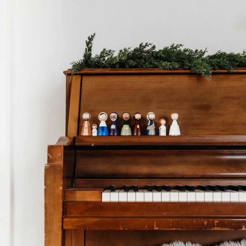 Nativity Wooden Peg Doll Set